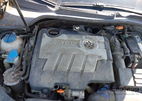 2012 Volkswagen Jetta Sportwagen 2.0L Tdi z USA, uszkodzony, nr VIN 3VWPL7AJ9CM692845